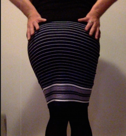 Me in a fave skirt and hose