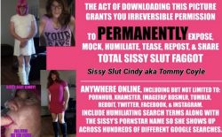 It’s permanent your an exposed Sissy