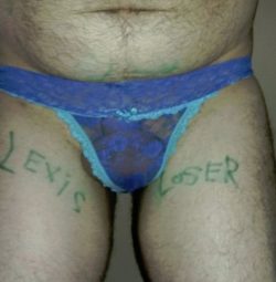 Panty boy loser for Princess Lexi