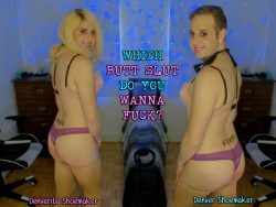 Which butt slut do you wanna fuck? Denverita or Denver