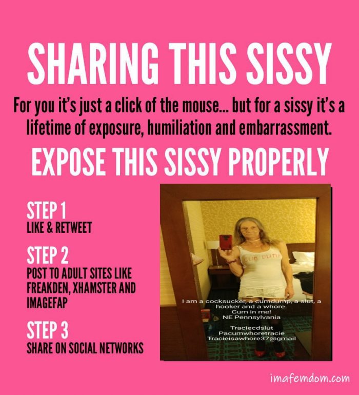 I am a sissy whore