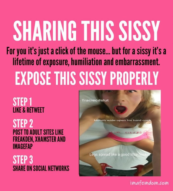 I am a sissy whore