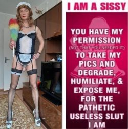 Sissy maid Kristy wants to exposed