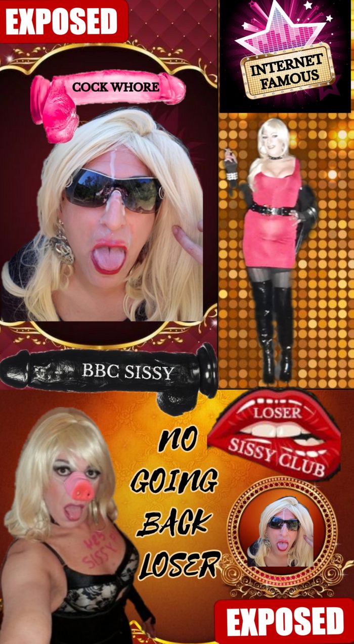 The loser sissy club Exposed faggot Whore vane