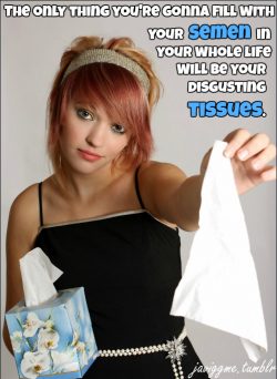 (Repin) The sad reality of my life. No pussy, ever!