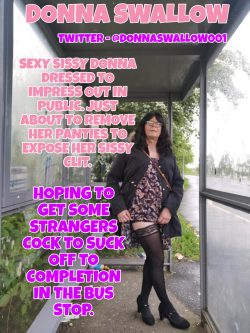 Sissy Donna Swallow Exposure Captions