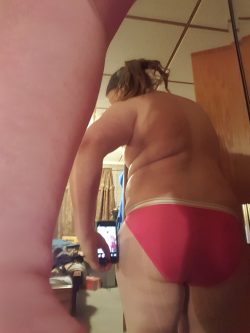 Ass in favorite panties