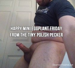 Happy Mini Eggplant Friday from the Polish Pecker
