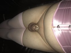 So pretty locked away. Just needs a big cock.