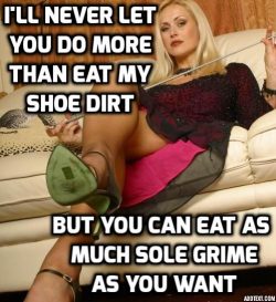 Mistress is always generous with me