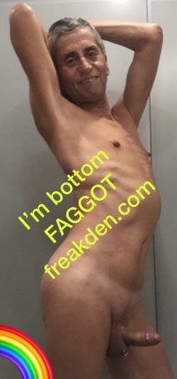 I’m bottom FAGGOT. I love sex with MEN 💋🍆⭕️