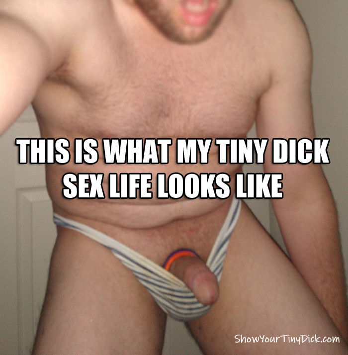 This is his tiny dick sex life