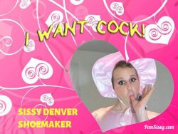 Denver Shoemaker: I want to give blowjobs to big cocks