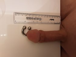 Pierced and measured