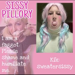Pilloried Sissy