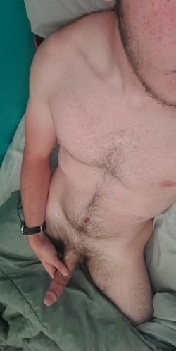 Wanna Lick my Happy Trail down to my Cock?
