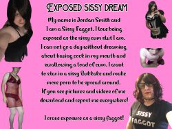 Exposed Sissy Dream Jordan Smith