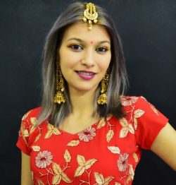 Indian Princess Lea makes you stroke and cum