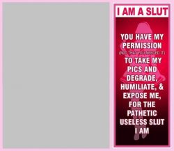 More sissy template for all us gurls to humiliates ourselves with.