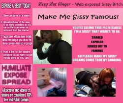 Make Her Famous! Sissy Slut Ginger