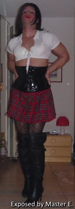 Sissy Ivana Cock is a naughty schoolgirl