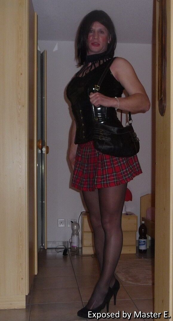 Sissy Ivana Cock is a naughty schoolgirl