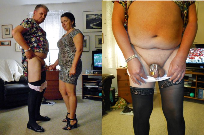 Obedient sissy hubby