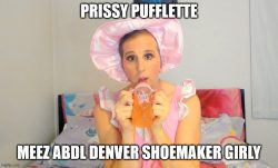 Prissy Pufflette aka ABDL Denver Shoemaker