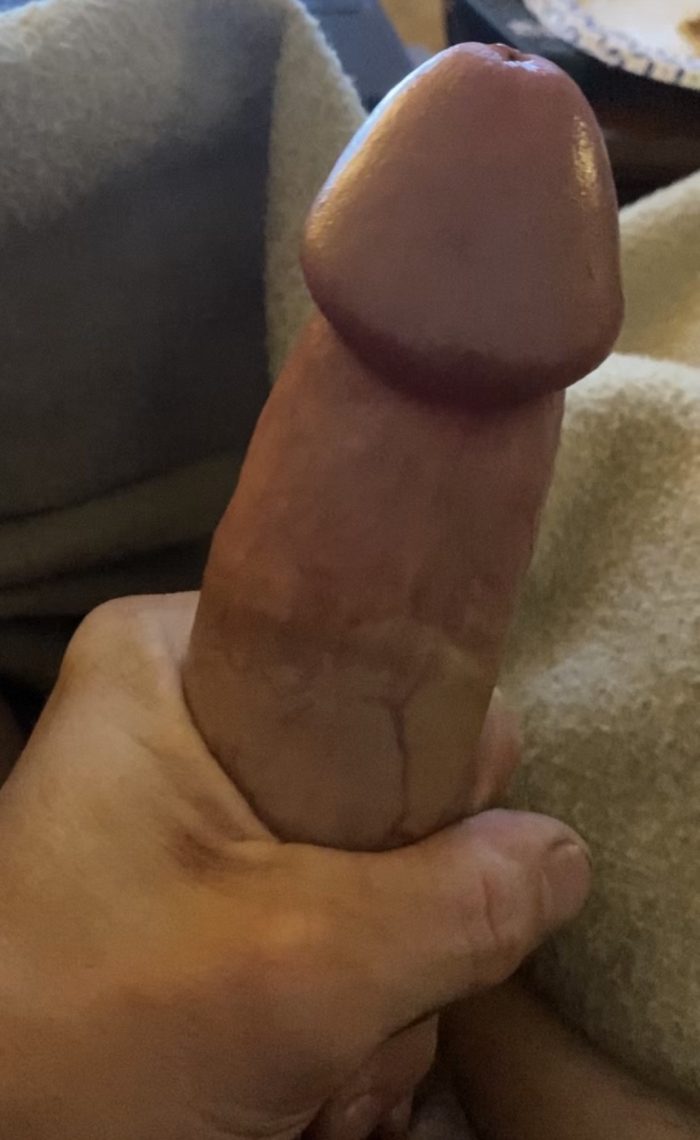 Just grabbing my cock