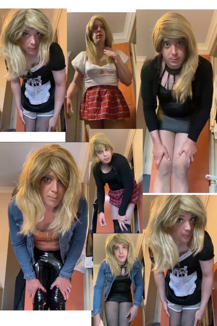 Closet Sissy Ben is exposed to the internet…