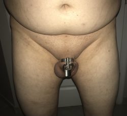 Tiny dick cuckolds are kept naked and in chastity, or dressed like good sissies and in chastity.
