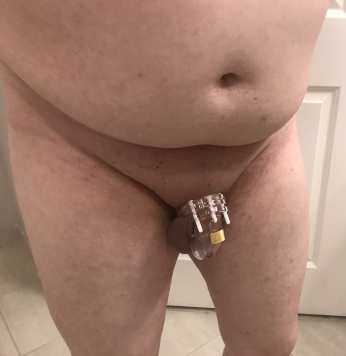 Chastity failure, a common occurrence for a micro pee pee cuck.