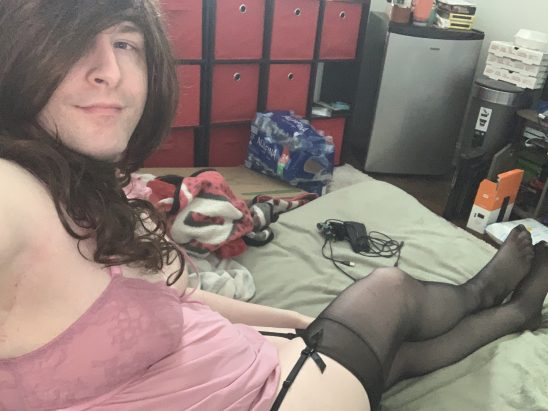 Plus-sized Sissy Feels Fem