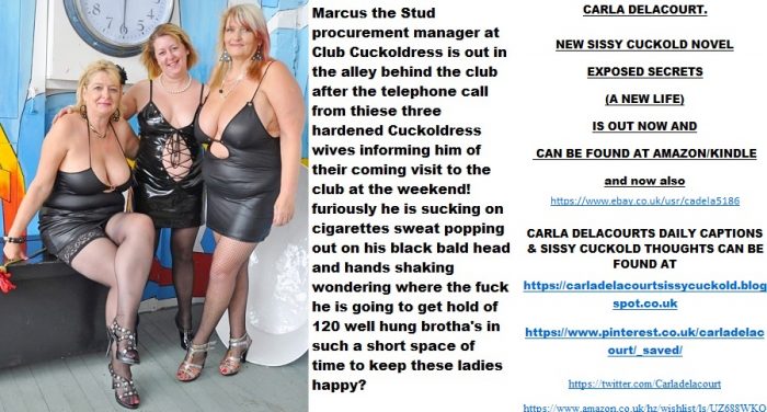 Troubles coming at Club Cuckoldress!