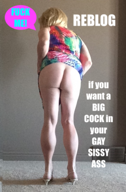 my sissy ass is ready for cock