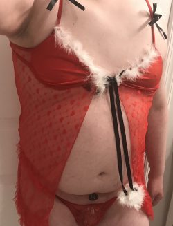 Cucky dressed in festive attire. Perfect for a party, no?