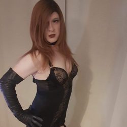 made to dress like a cheap slut, pose for the camera and be humiliated by my gf