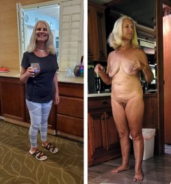 Joyce Dressed Naked