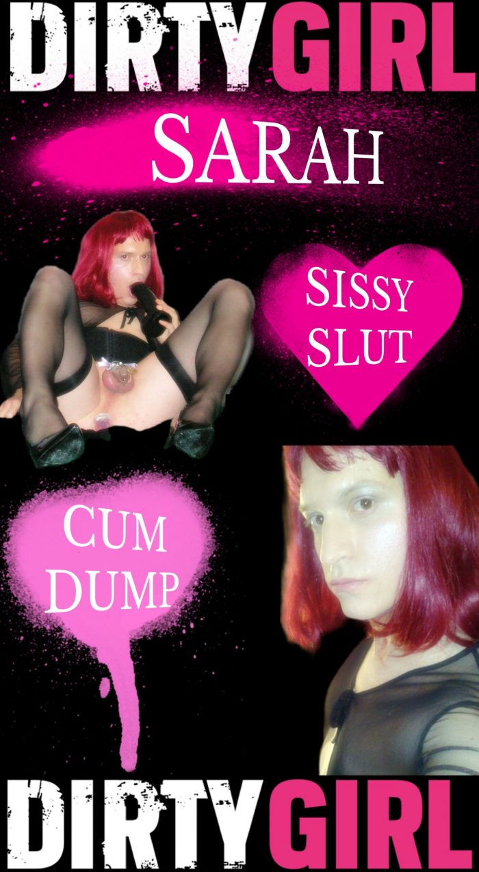 Sissy SarahZoccola – white dumb cock slave and cumdump
