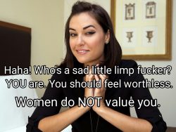Women do not value me
