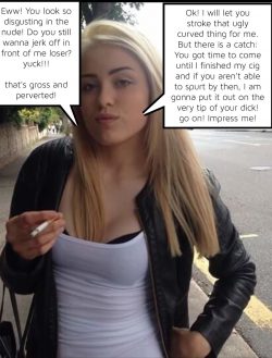 I promise I’ll wank off so fast this will be no problem
