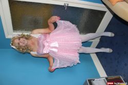 Sissy Jeri Lee looking all cute in her fairy princess dress