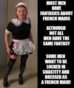 Chrisissy Sissy French Maid available to serve!