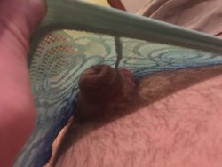 Clitty in my ex’s panties