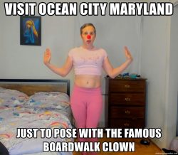 Denver Shoemaker the Most Famous Clown in Ocean City Maryland