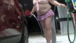 Tina Tinyclitty gets to fill my car with gas. How lucky can a sissy slut get?