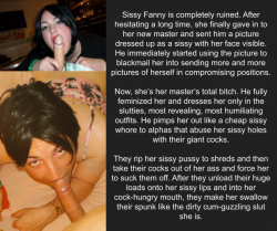Sissy Fanny is master’s total bitch now!