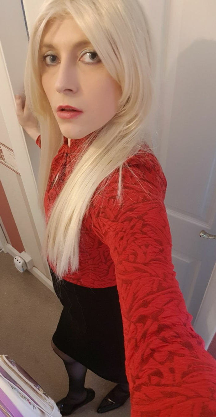 Sissy in red Sarah Matthew