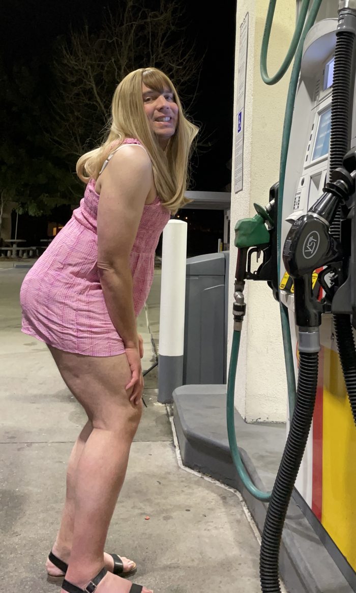 Teasing at the pumps