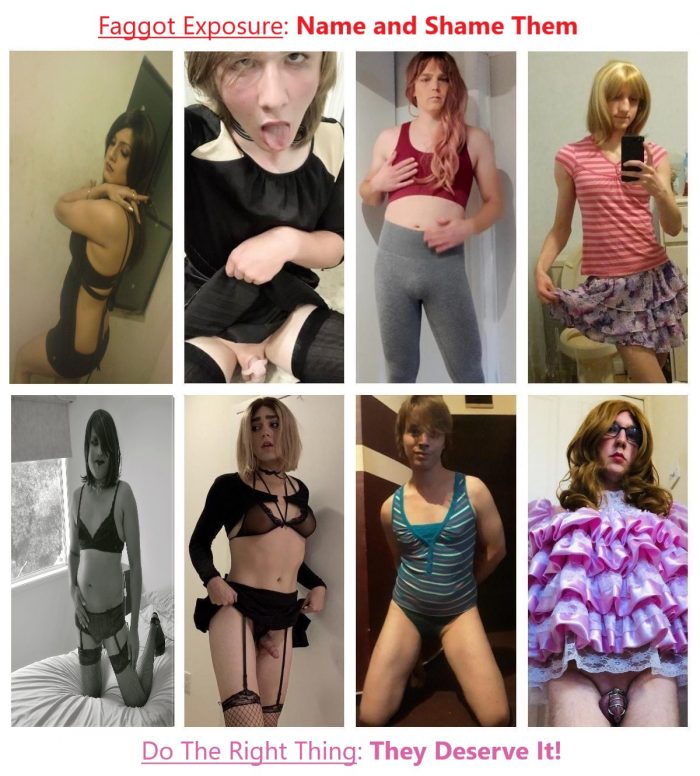 Found another collage of some beautiful sissy fags on display!